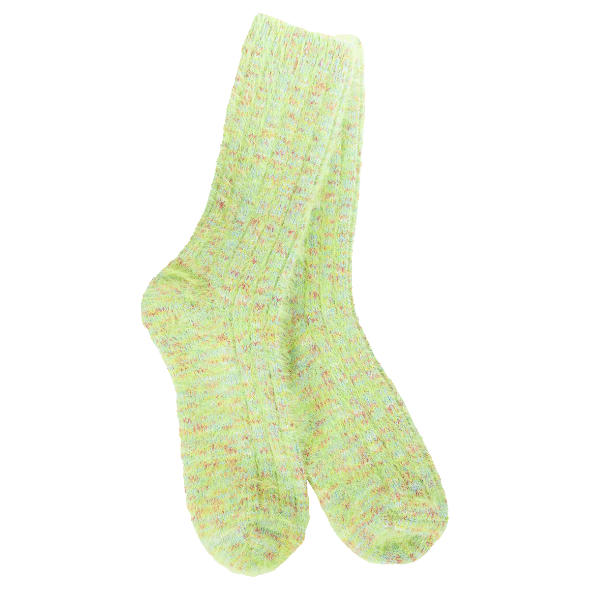 WSS Ragg Feather Crew Lemon Lime
