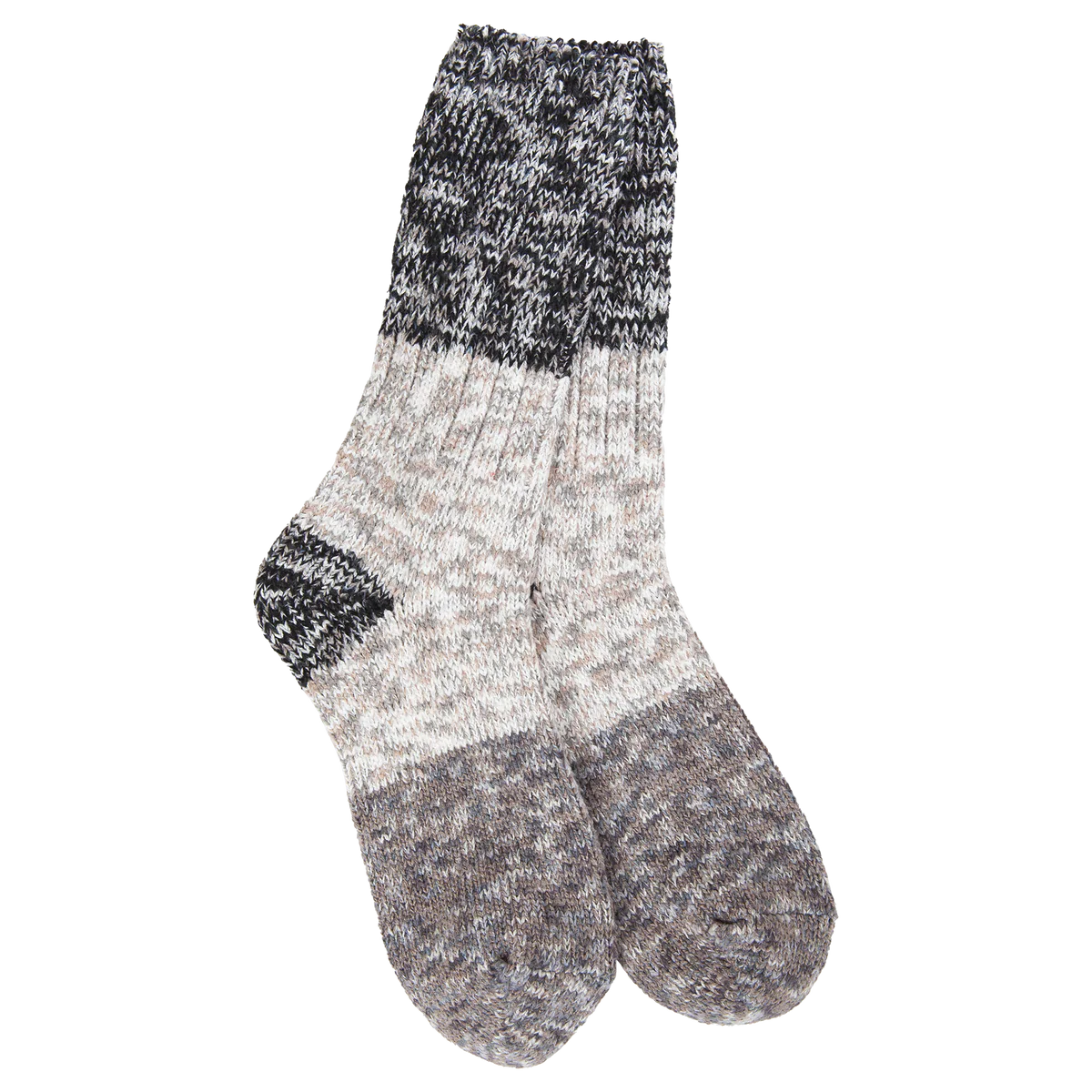 WSS Weekend Ragg Crew Colorblock Stone Multi