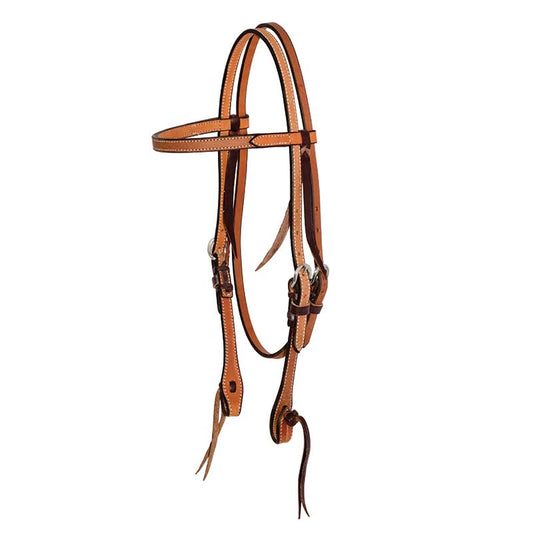 Partrade 5/8" Browband Roughout Cowboy Knot Headstall