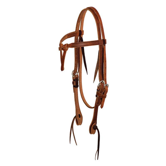Cowboy Tack Tie Front Browband Headstall
