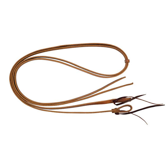 Cowboy Tack 3/4” x 8’ Harness Leather Split Reins