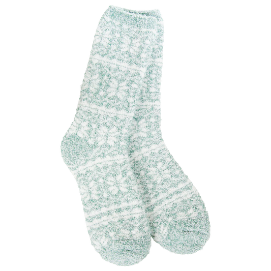 WSS Winter Crew Fair Isle Green