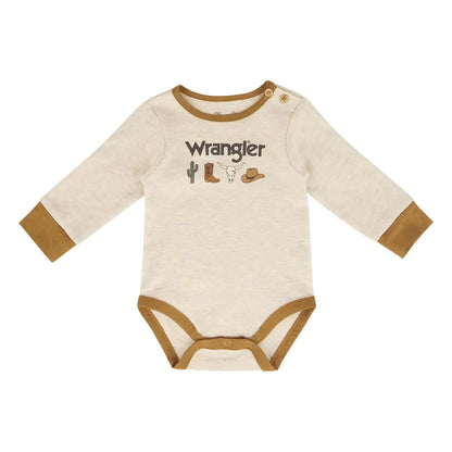 Wrangler 3-Piece Infant Clothing Set Western Motifs & Vest