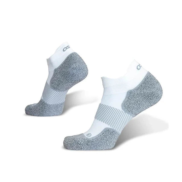 OS1st PB4 Pickleball Sock No Show White