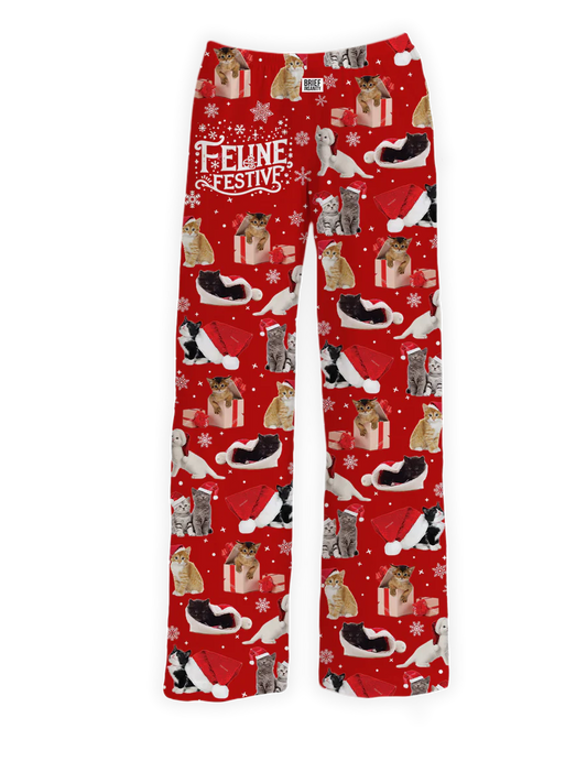 Brief Insanity Feline Festive Lounge Pants
