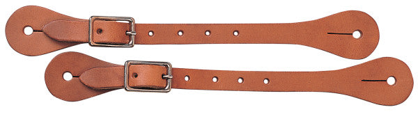 Weaver Single Ply Spur Straps Russet
