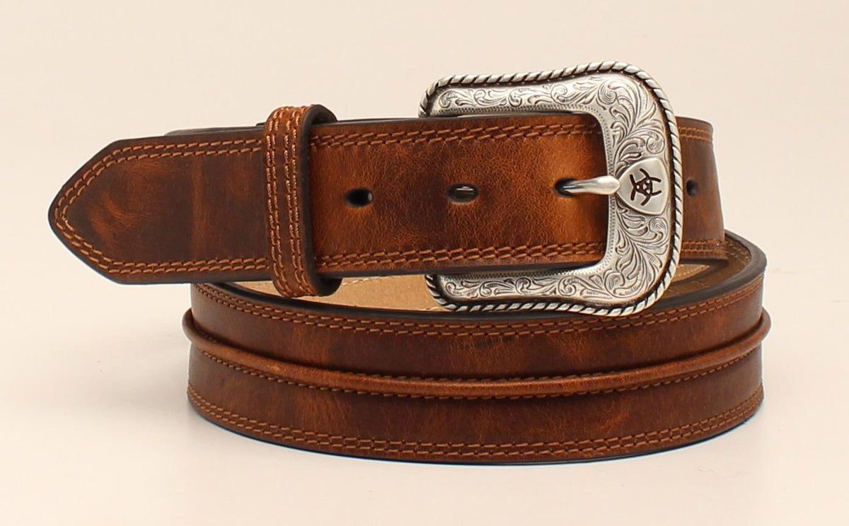 Ariat Center Bump Brown Belt