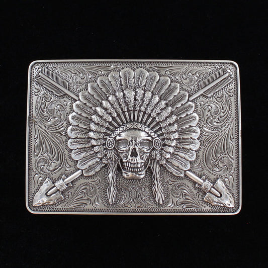 Ariat Indian Skull Buckle