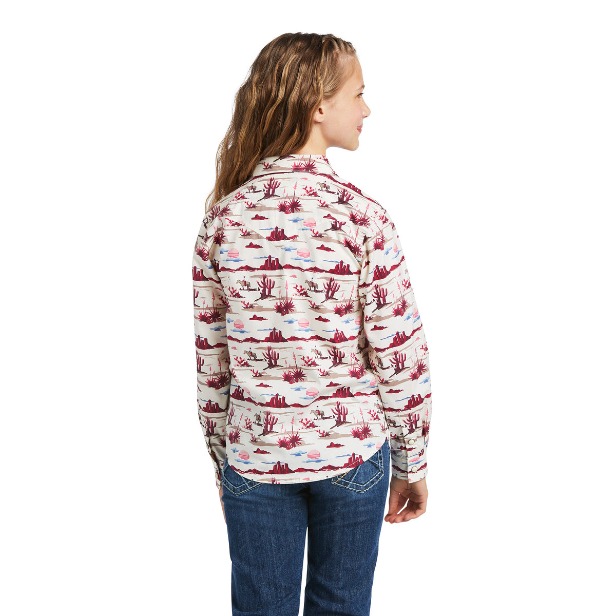 Ariat Yuma Long Sleeve Snap Landscape Print
