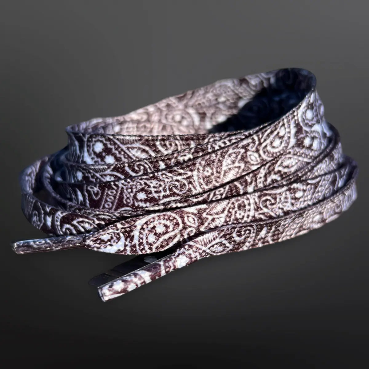 Westrian Paisley Print Shoe Laces