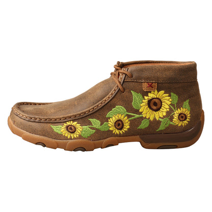 Twisted X Chukka Bomber Brown/Sunflower