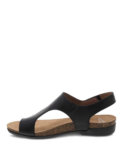 Dansko Reece Black Waxy Burnished