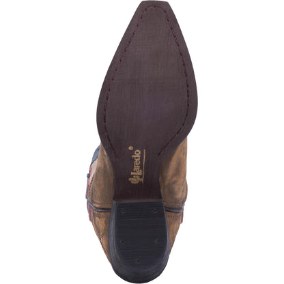 Laredo Keyes American Flag Snip Toe
