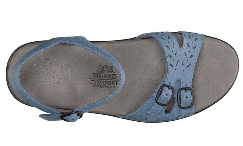 SAS Duo Quarter Strap Sandal Denim