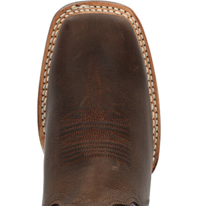 Durango Rebel Pro Purple/Brown Square Toe