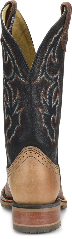 Double H Grissom Black/Summertan Brown