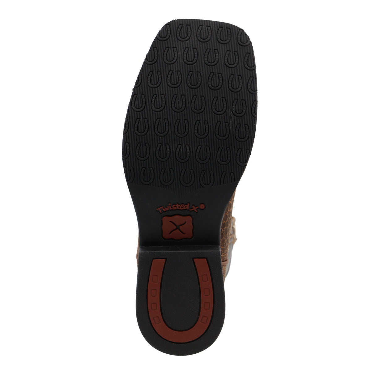 Twisted X Top Hand Chocolate/Dusty Blue