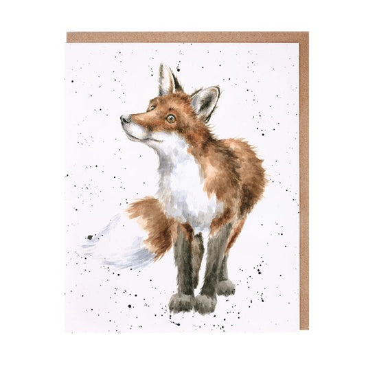 Wrendale Greeting Card Bright Eyed and Bushy Tailed