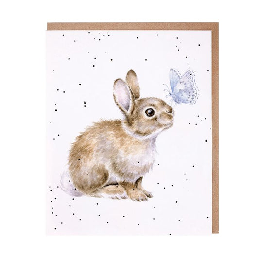 Wrendale Greeting Card I Spy A Butterfly Single