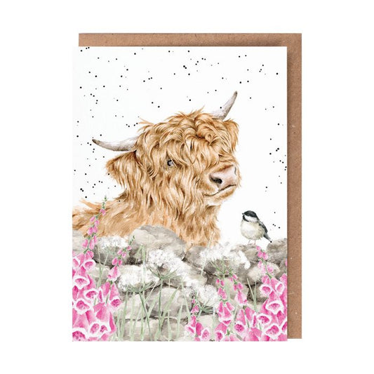 Wrendale Greeting Card Just for Moo
