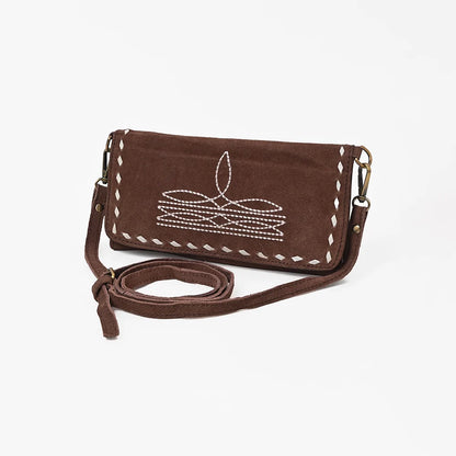 American Darling Brown Toe Bug Wallet