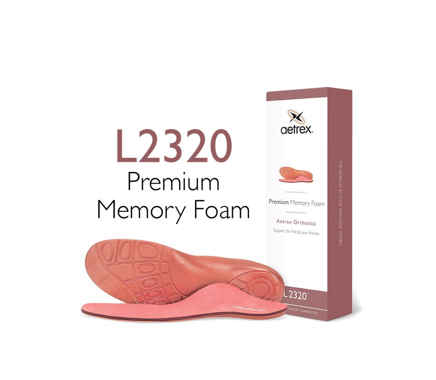 Aetrex L2320 Orthotics Premium Memory Foam Women