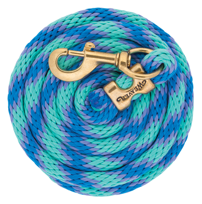 Weaver Poly Lead Rope Solid Brass Snap