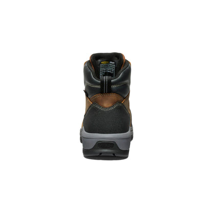 Keen Evanston 6" Bison/Black Composite Toe Waterproof EH