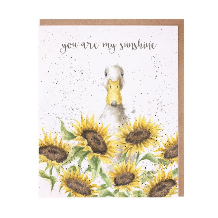Wrendale Greeting Card You Are My Sunshine