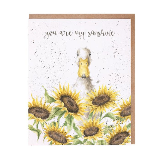 Wrendale Greeting Card You Are My Sunshine