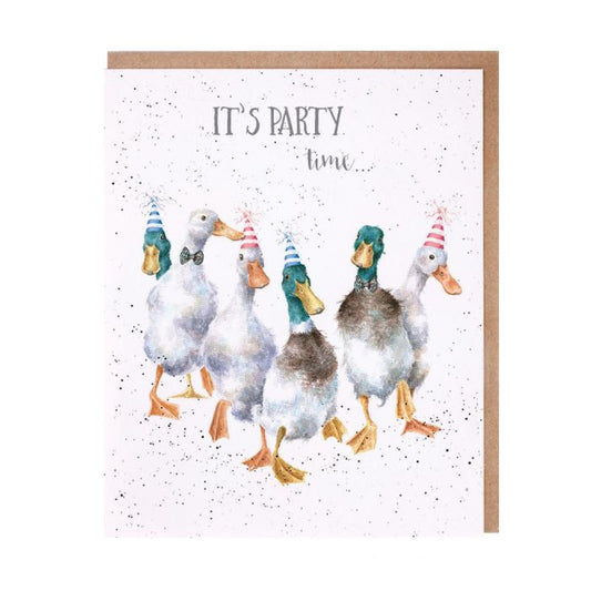 Wrendale Greeting Card Its Party Time