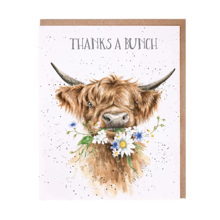 Wrendale Greeting Card Thanks a Bunch