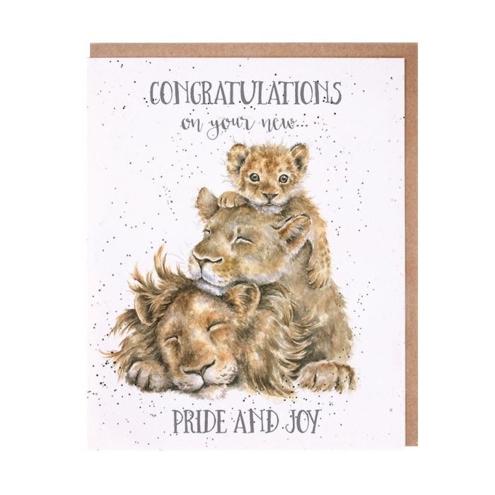 Wrendal Greeting Card Pride and Joy