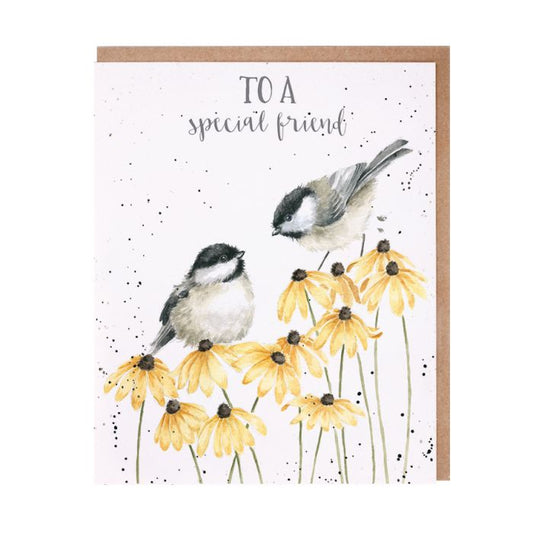 Wrendale Greeting Card Let Friendship Bloom