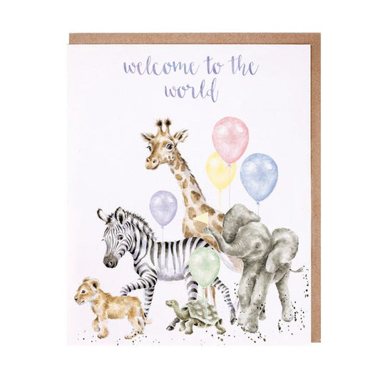 Wrendale Greeting Card Welcome to the World