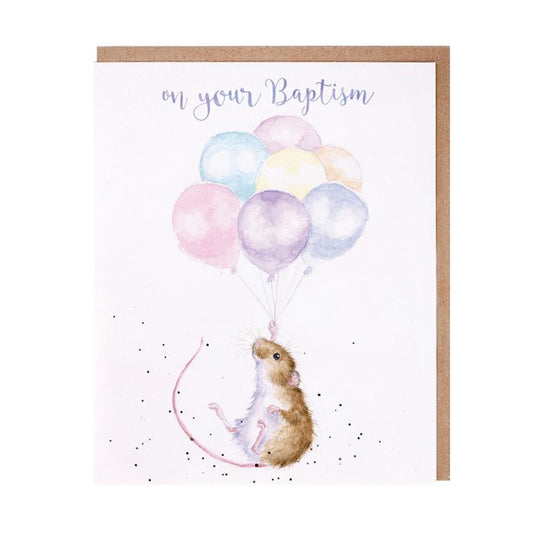 Wrendale Greeting Card Hold on Tight