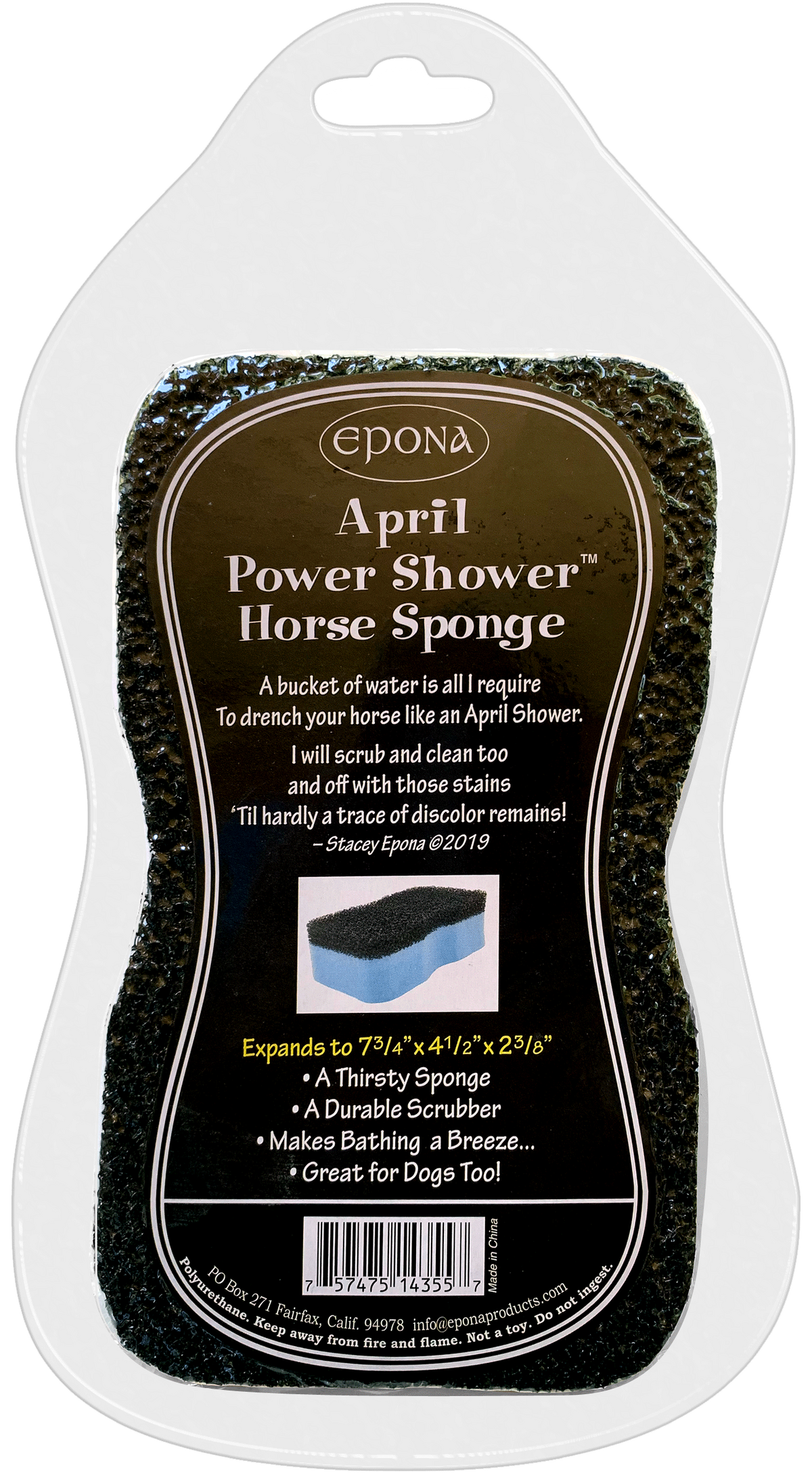 Epona April Power Shower Sponge