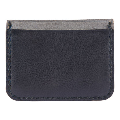 Carhartt Patina Leather Front Pocket Wallet Black