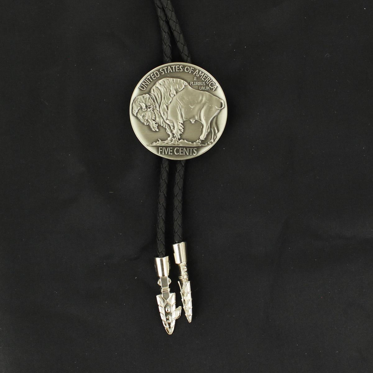 Buffalo Nickel Bolo Tie