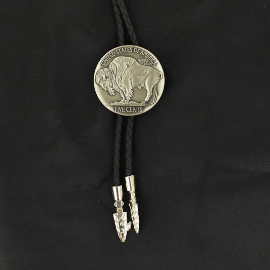 Buffalo Nickel Bolo Tie