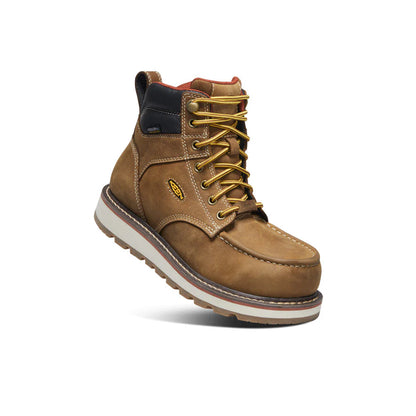 Keen Cincinnati 6" Belgian/Sandshell Composite Toe Waterproof EH