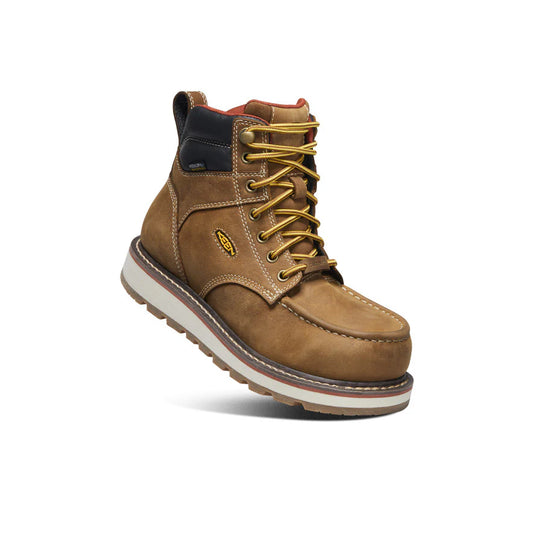 Keen Cincinnati 6" Belgian/Sandshell Composite Toe Waterproof EH