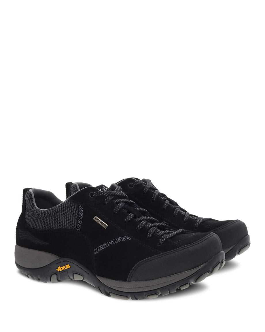 Dansko Paisley Black Black Suede