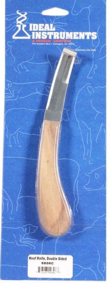 Double Sided Hoof Knife