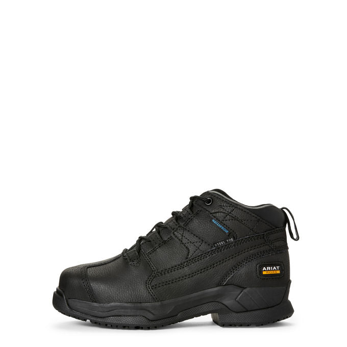 Ariat Contender Black Steel Toe Waterproof