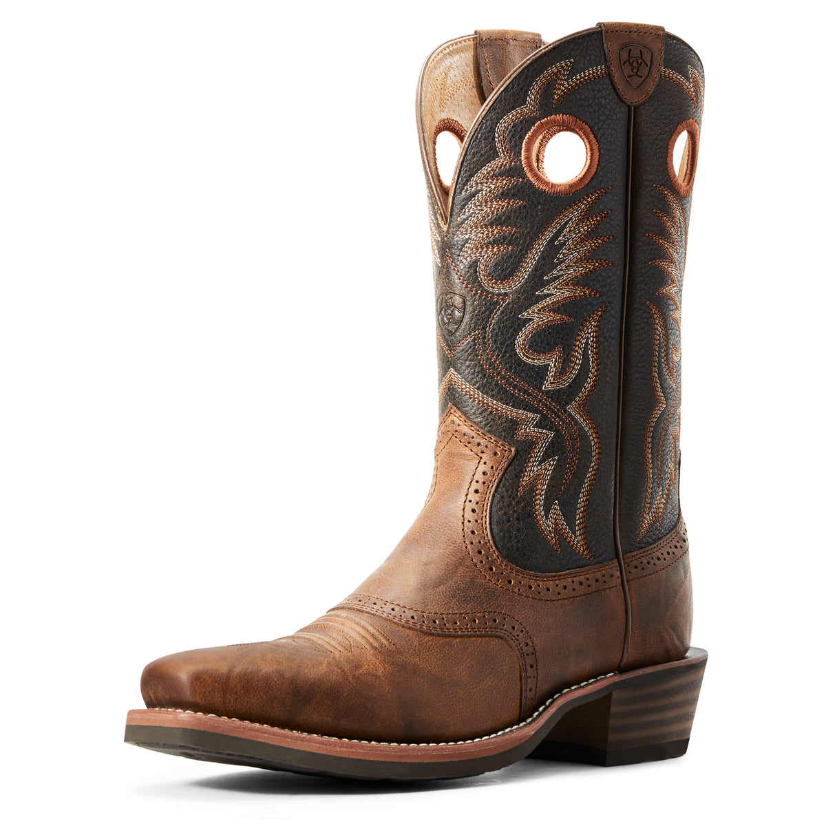Ariat Heritage Roughstock Sorrel Crunch/Brooklyn Brown