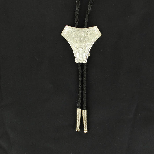 Western Floral Bolo Tie