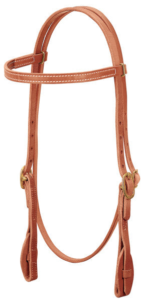 Weaver Pro Tack Browband Headstall with Quick Change Tabs