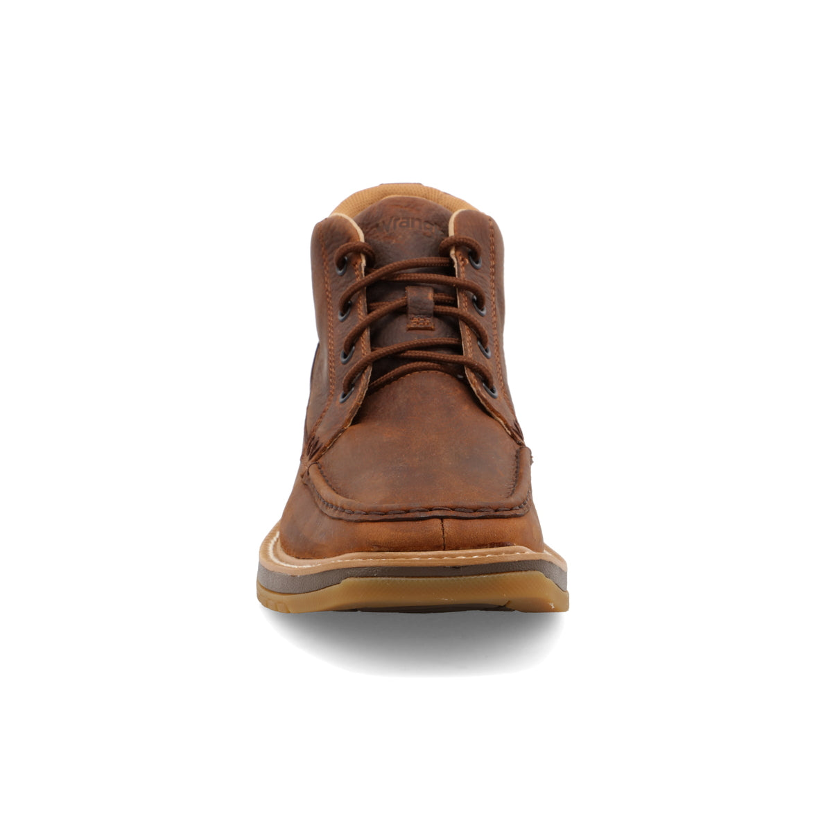 Wrangler Square Moc Toe Lacer Cinnamon