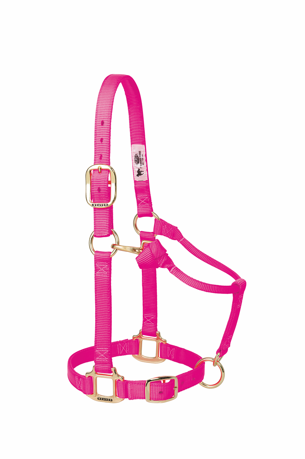 Weaver Adjustable Chin Throat Snap Halter 3/4" Suckling